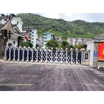 Qigong High Quality Outdoor Electric Retractable Fence Gate